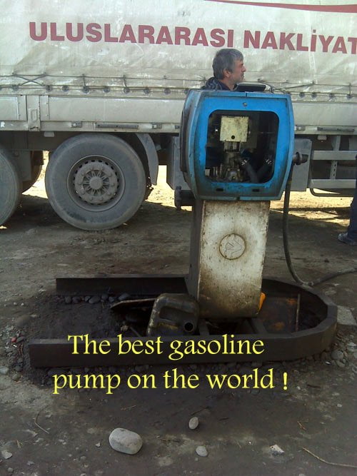 The beat Gasoline pump on the world
